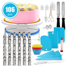 Load image into Gallery viewer, 106pcs Multi-function Cake Decorating Kit