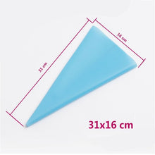Load image into Gallery viewer, 14 PCS/Set Silicone Pastry Bag + 12 PC Stainless Steel Nozzle