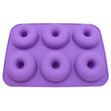Load image into Gallery viewer, Silicone Donut Mold Non-Stick